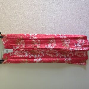 Roxy High-Rise Smocked Waist Wide Leg Pants Size S